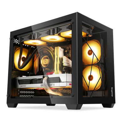 Корпус ПК без БП SEGOTEP Lumi black <без вентиляторов>