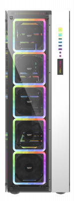 Корпус ПК без БП DarkFlash DF800 <EATX, 9x3.5, 7x2.5, 2xUSB 3.0, 2xUSB2.0, Audio, 552*271*771mm>