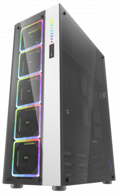 Корпус ПК без БП DarkFlash DF800 <EATX, 9x3.5, 7x2.5, 2xUSB 3.0, 2xUSB2.0, Audio, 552*271*771mm>