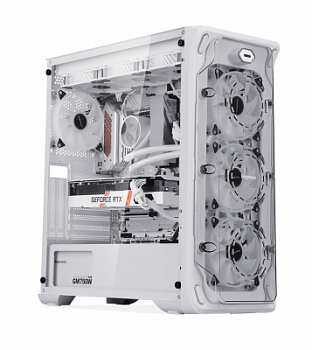 Корпус ПК без БП SEGOTEP LUX360 white <без вентиляторов>
