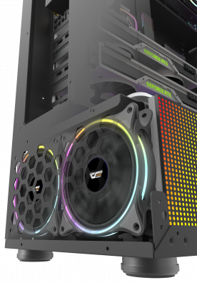 Корпус ПК без БП DarkFlash DF800 <EATX, 9x3.5, 7x2.5, 2xUSB 3.0, 2xUSB2.0, Audio, 552*271*771mm>