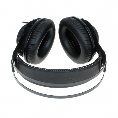 Наушники-гарнитура игровые HyperX Cloud Revolver <HX-HSCR-GM, черный-белый>