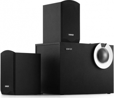 Акустическая система Bluetooth Edifier M206BT Black <2.1, RMS 34Вт, BT, AUX, USB-накопитель>