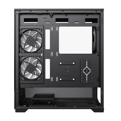 Корпус ПК без БП GameMax Vista AB <ATX, 6x120FAN>