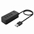 USB Хаб ORICO W5P-U2-100-BK-BP <USB2.0x4, MicroUSB, Black, 1m, 77.4*31.5*22mm>