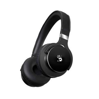 Наушники+микрофон игровые Bloody MOCI M510-Black <10Hz-22kHz, 32 Ohms, 103dB, 1.3m+1m>