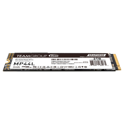 Твердотельный накопитель 2000GB SSD TeamGroup MP44L PCIe 4.0 R4800Mb/s, W4400MB/s TM8FPK002T0C101