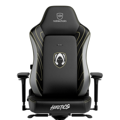 Игровое кресло Noblechairs HERO Team Heretics Edition <Экокожа, подлокотник 4D, газлифт 4>