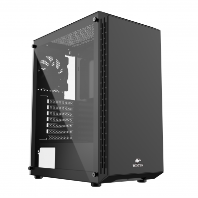 Корпус Wintek Intelligent 802-B TG, ATX/Micro ATX, USB 2*3.0/1*2.0, HD-Audio+Mic, 0,5 mm, 1*12cm Корпус Wintek Intelligent 802-B TG, ATX/Micro ATX, USB 2*3.0/1*2.0, HD-Audio+Mic, 0,5 mm, 1*12cm