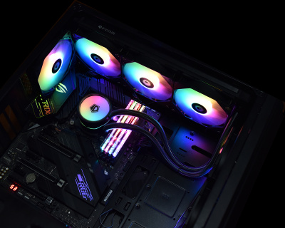 Жидкостная система охлаждения ID-Cooling Zoomflow 360XT ARGB <2066/2011/1700/1200/1151/AM5, 350W>