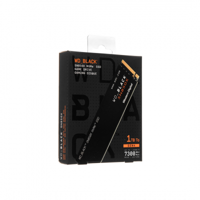 Твердотельный накопитель 1000GB SSD WD BLACK SN850X M.2 2280 NVMe R7300/W6300 WDS100T2X0E-00BCA0