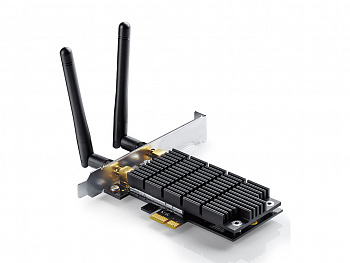 Сетевой адаптер беспроводной PCIe AC1300 Tp-Link Archer T6E