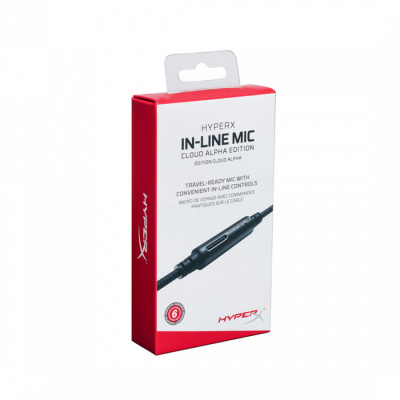 Микрофон HyperX HX-ILMICCA-BK In-Line Mic Cloud Alpha Edition
