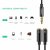Аудио кабель 3.5 Ugreen  AV141 3.5in X2 - 3.5out <30620 Black>