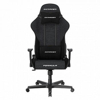 Игровое кресло DXRacer Formula GC/LFD23FBCFBB/N <водостойкая ткань, BLACK>