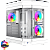Корпус ПК без БП GameMax HYPE White <3x120FAN>