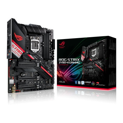 Материнская плата S-1200 Z490 Asus ROG STRIX Z490-H GAMING Материнская плата S-1200 Z490 Asus ROG STRIX Z490-H GAMING
