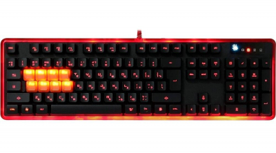 Клавиатура игровая Bloody B2278 <USB, 8-механических кнопок с оптическими переключателями>