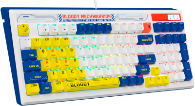 Клавиатура игровая Bloody B950 Blue <компакт, RGB-LED, USB, мех клавиатура переключателями> Клавиатура игровая Bloody B950 Blue <компакт, RGB-LED, USB, мех клавиатура переключателями>