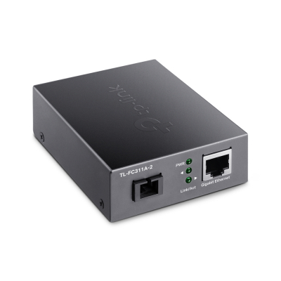 Оптический медиаконвертер GbE WDM TP-LINK TL-FC311A-2 <100/1000M, 1550/1310nm, BiDi, 2 км, SC> Оптический медиаконвертер GbE WDM TP-LINK TL-FC311A-2 <100/1000M, 1550/1310nm, BiDi, 2 км, SC>