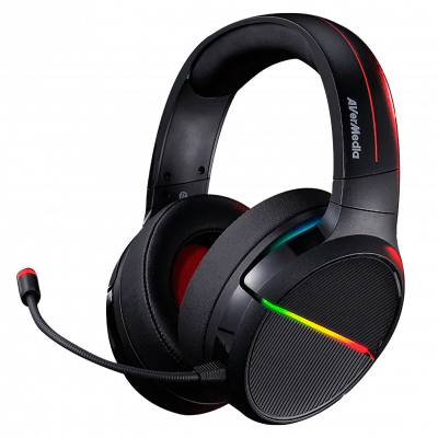 Игровые наушники AverMedia Live Gamer WAVES 510 - GH510 <7.1 Hi-Res, USB, jack 3.5>