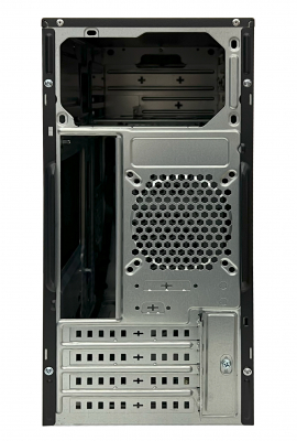 Корпус ПК без БП S SMART 6511 <microATX, 360*175*365mm, 0.4mm, 2xUSB, BLACK>