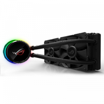 Жидкостная система охлаждения ASUS ROG RYUO 240 <2х120mm fan, RGB, BOX>