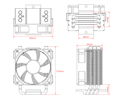 Вентилятор ID-Cooling SE-903-XT