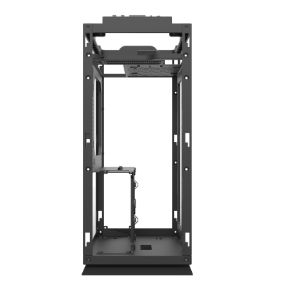 Корпус ПК без БП DarkFlash DLH21 BLACK <ITX, 1x3.5, 2xUSB 3.0, 1xType C, 238.8*175*412mm >