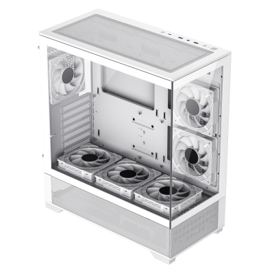 Корпус ПК без БП GameMax Vista AW <ATX, 6x120FAN>