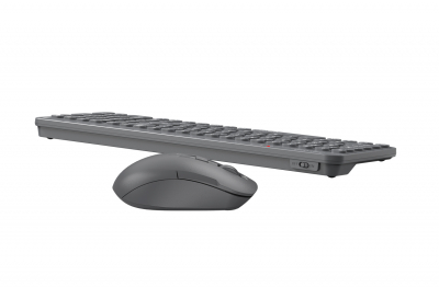 Клавиатура+мышь беспроводная A4tech Fstyler FG3300 Air Grey