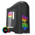 Корпус ПК без БП GameMax G539-RGB <ATX, 3x120RGB-перед, 3x5.25, 4x3.5, 1x2.5, 2xUSB3.0, Audio>