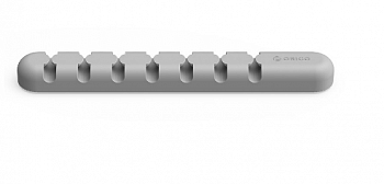Фиксатор кабеля ORICO CBS7-GY <7X, 15*2*1.2mm, силикон, GRAY>