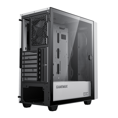 Корпус ПК без БП GameMax Brufen C3 COC WB <ATX, Tempered Glass, (L)360*(W)210*(H)440mm>
