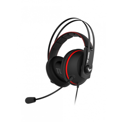 Наушники-гарнитура игровые ASUS TUF Gaming H7 Black-Red Наушники-гарнитура игровые ASUS TUF Gaming H7 Black-Red