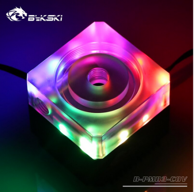 Помпа Bykski B-PMD3-COV <600л/ч, макс. 6 метров, Silver>