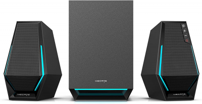 Акустическая система Bluetooth Edifier G1500 MAX Black <2.1, RMS 60Вт, 93Гц-20кГц, BT, USB>