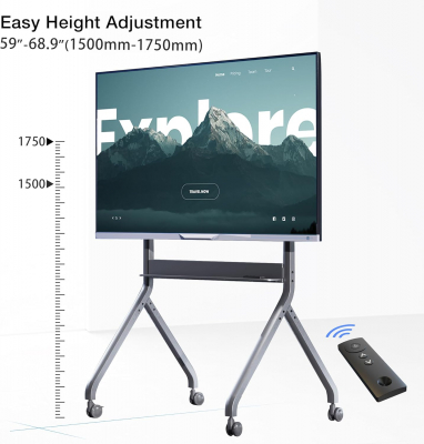Стойка мобильная North Bayou P220 <75''-90'', Моторизированная>