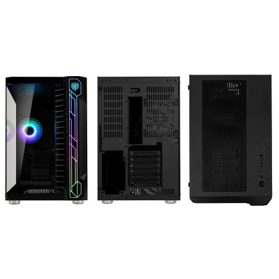 Корпус ПК без БП Kolink Unity Code X Midi-Tower ARGB Gaming Case-Black Window