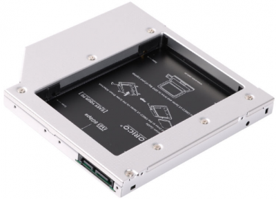 Планка в ноутбук HDD/SSD 2.5" ORICO L127SS-V1-PRO <2.5" 12.7 мм, SATA III, 6+7PIN SATA для ноут>