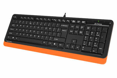 Клавиатура A4tech Fstyler FK10-ORANGE USB <105 клавиш, 150см, FN 12 мультимедийных клавиш> Клавиатура A4tech Fstyler FK10-ORANGE USB <105 клавиш, 150см, FN 12 мультимедийных клавиш>