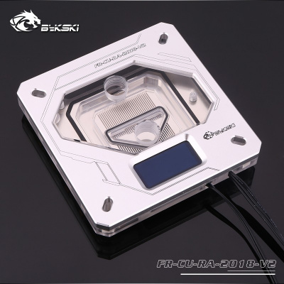 Водоблок для CPU Bykski FR-CU-RA-2018-V2 <Intel 115x 20XX RBW 5V, Silver> Водоблок для CPU Bykski FR-CU-RA-2018-V2 <Intel 115x 20XX RBW 5V, Silver>