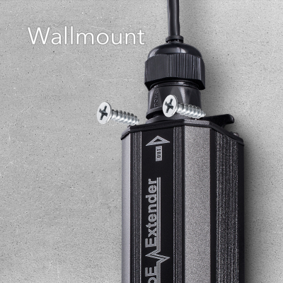 Удлинитель POE CUDY POE15 <10/100/1000Mbps Outdoor Waterproof PoE+ Extender,  IEEE802.3af/at, IP67>