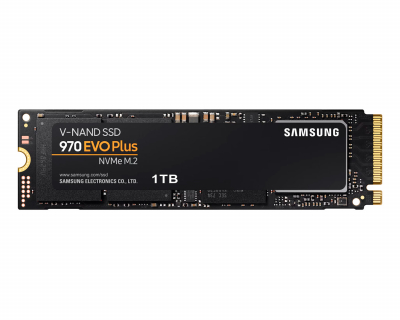 Твердотельный накопитель 1000Gb SSD Samsung 970 EVO Plus M.2 PCIe R3500Mb/s W3300MB/s MZ-V7S1T0BW