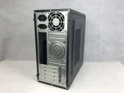 Корпус ПК с БП SMART SX-C5822 <microATX, 360*175*365mm, 0.4mm, 2xUSB, MAX450W+8mm, BLACK>