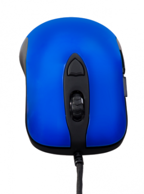 Мышь Dream Machines DM1FPS_Blue <Оптический сенсор PMW3389, Плетеный шнур 1.8 m USB 16000 dpi>