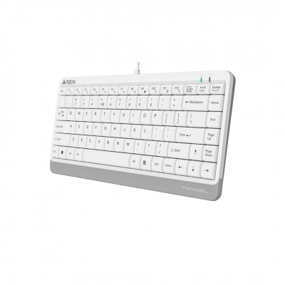 Клавиатура A4tech Fstyler FK11-WHITE USB <86 клавиш, 150см, FN12 мультимедийных клавиш>