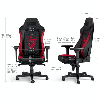 Игровое кресло Noblechairs HERO DOOM Edition Игровое кресло Noblechairs HERO DOOM Edition