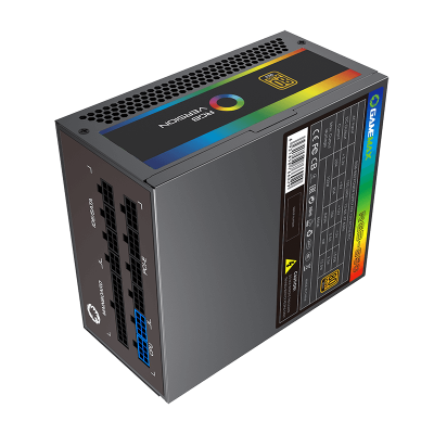 Блок питания ПК  850W GameMax RGB-850 <12cm fan, with APFC, 1x24PIN,1x12V8pin(4+4),8xSATA>
