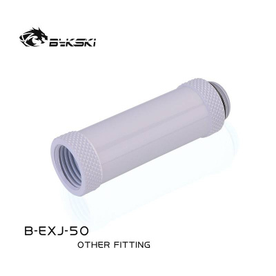Фитинг удлинитель резьбовой Bykski B-EXJ-50 <50мм, Размер резьбы: G1/4, White>